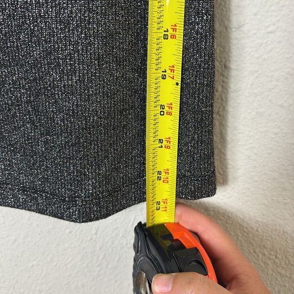 NWT MNG Mango Metallic ribbed top size Medium - Picture 9 of 11